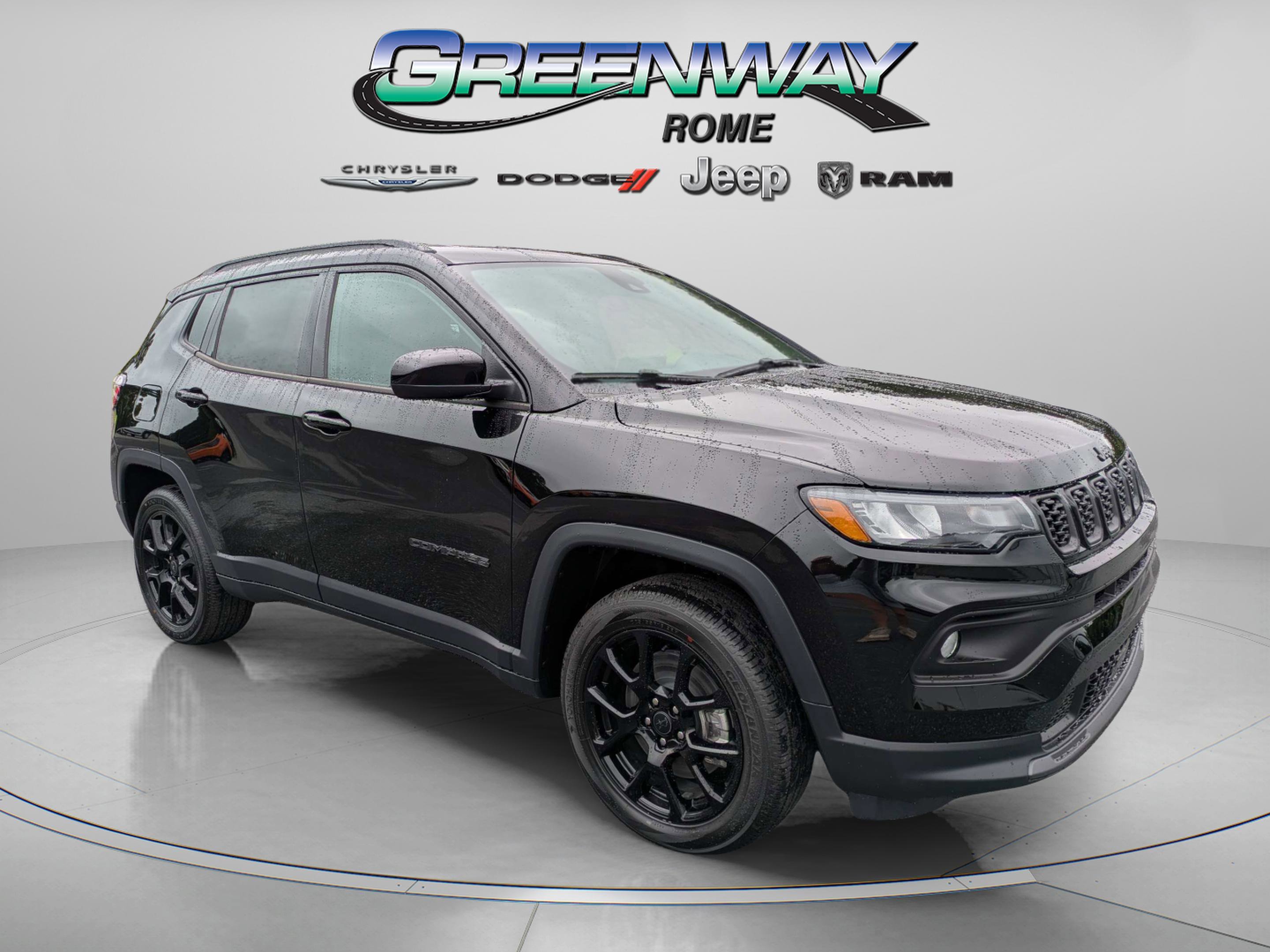 New 2026 Diamond Black Crystal Pearlcoat Jeep Latitude Altitude image 1