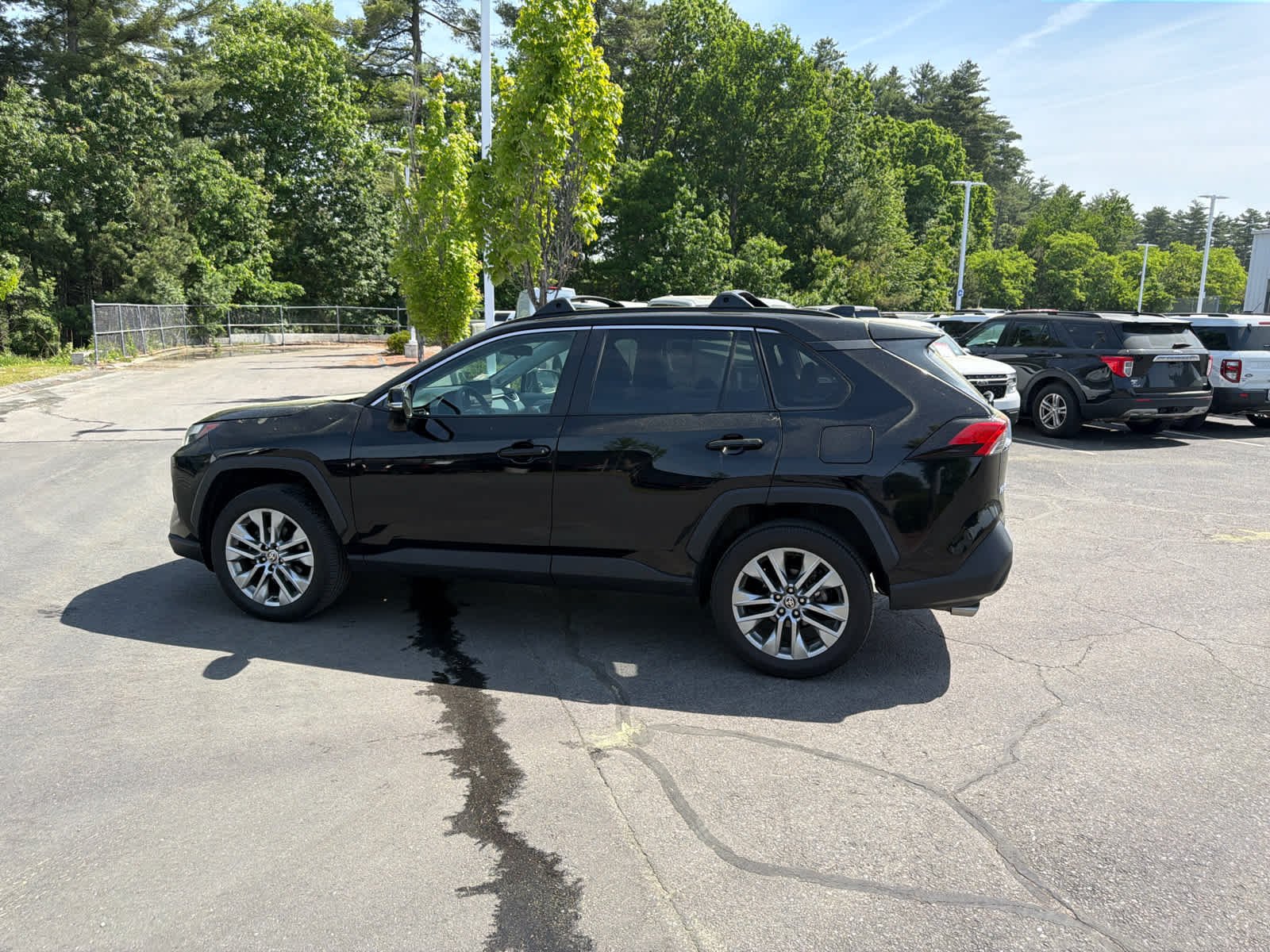 Used 2024 Midnight Black Metallic Toyota XLE Premium image 8