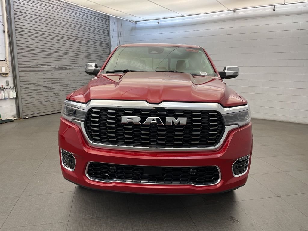 New 2026 Molten Red Pearl-Coat Exterior Paint RAM Tungsten image 13