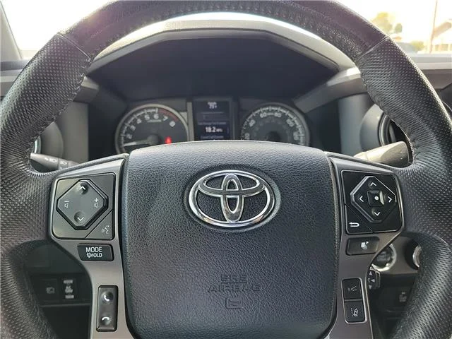 Used 2023 Blue Crush Metallic Toyota TRD Off Road V6 4x4 Double Cab 6 ft. box 140.6 in. image 17