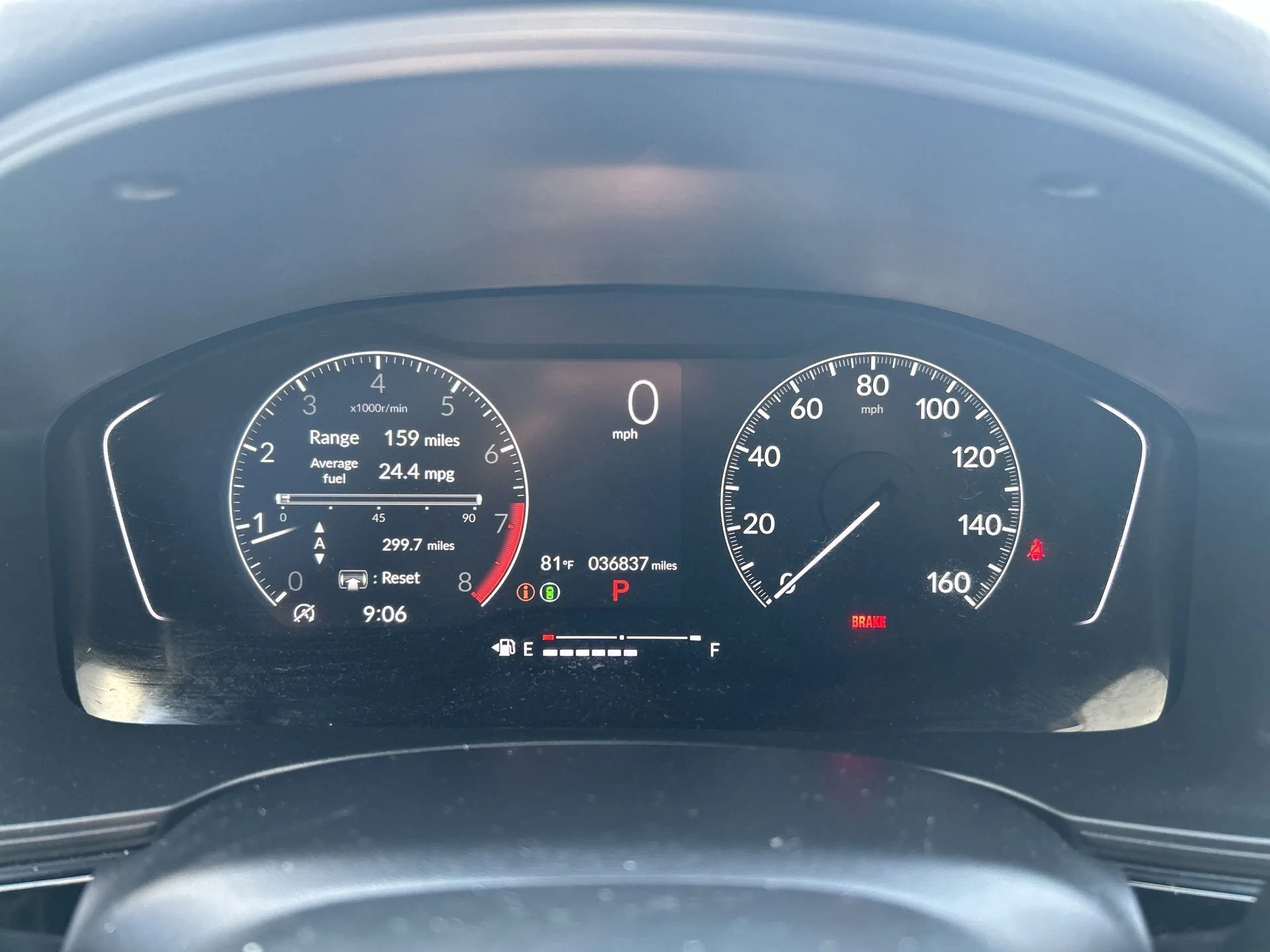 Certified Used 2023 Meteorite Gray Metallic Honda LX image 10