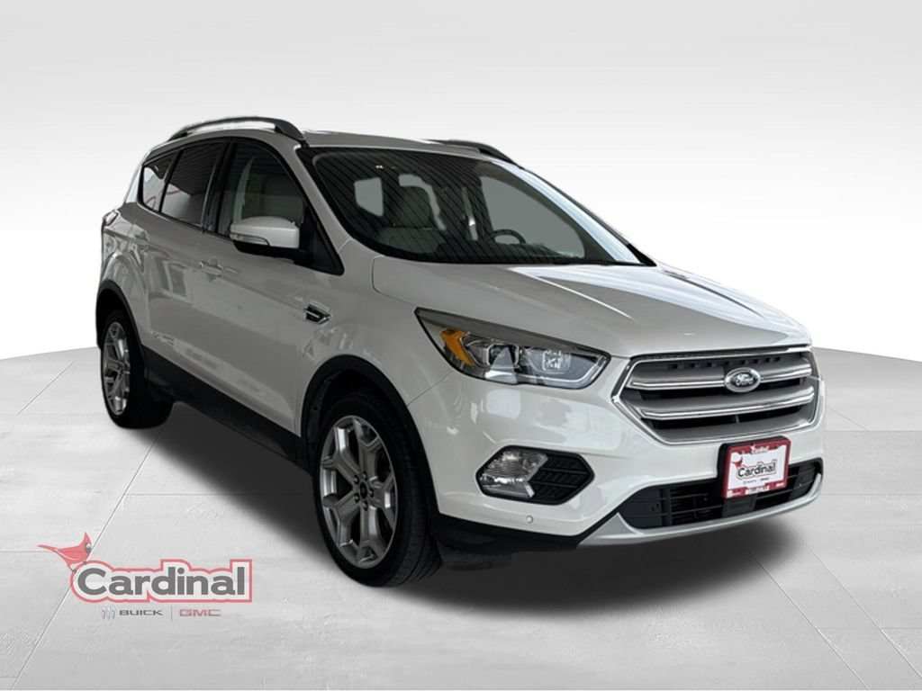 White 2019 Ford Escape SUV / Crossover All-Wheel Drive 