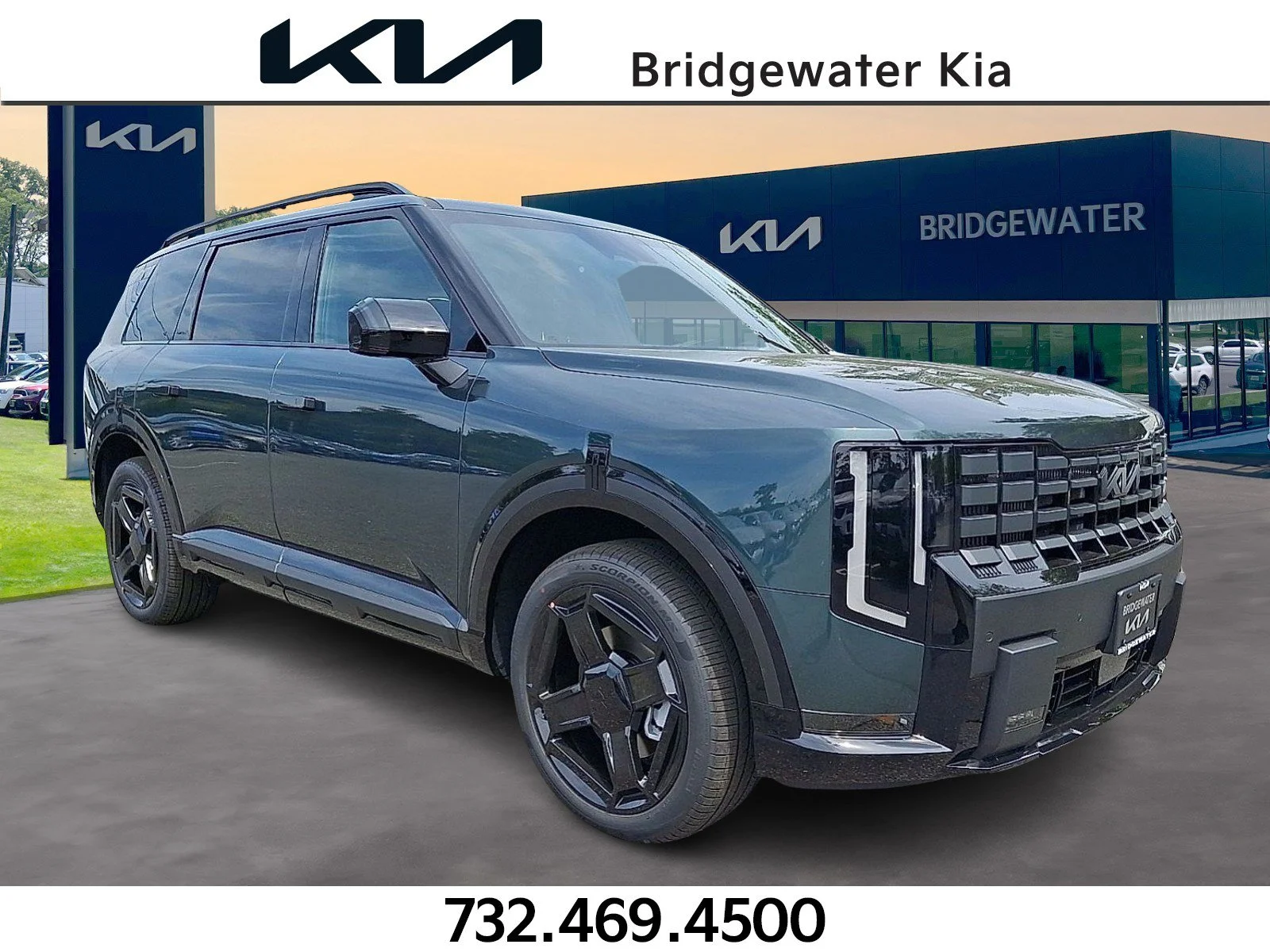 New 2027 Black Jade Green Kia X-Line EX image 1