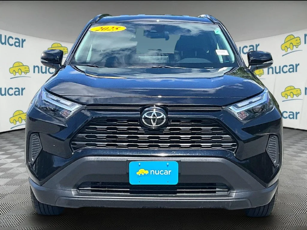 Used 2025 Midnight Black Metallic Toyota XLE image 2