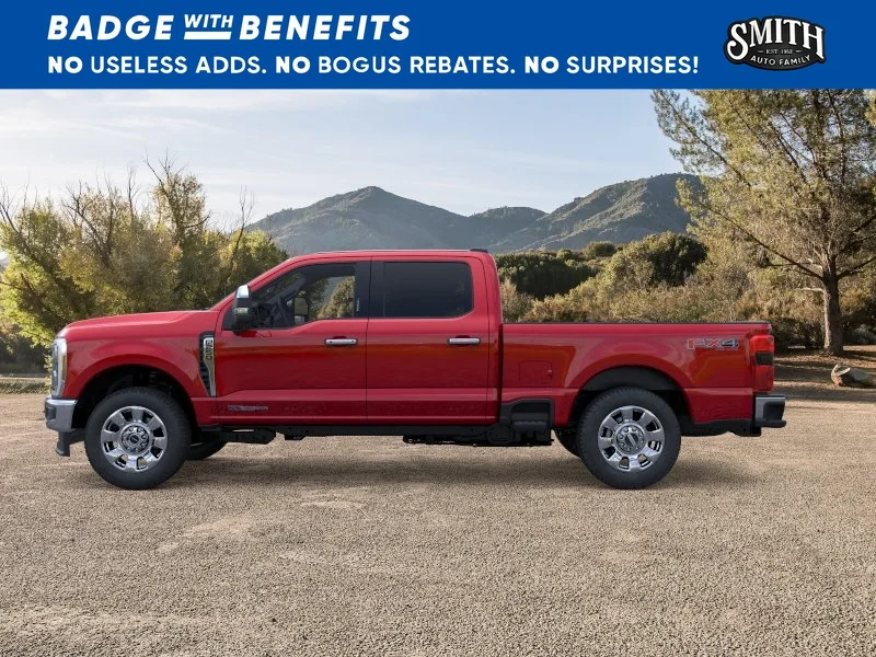 New 2026 Ruby Red Metallic Tinted Clearcoat Ford F-250® Lariat® image 4