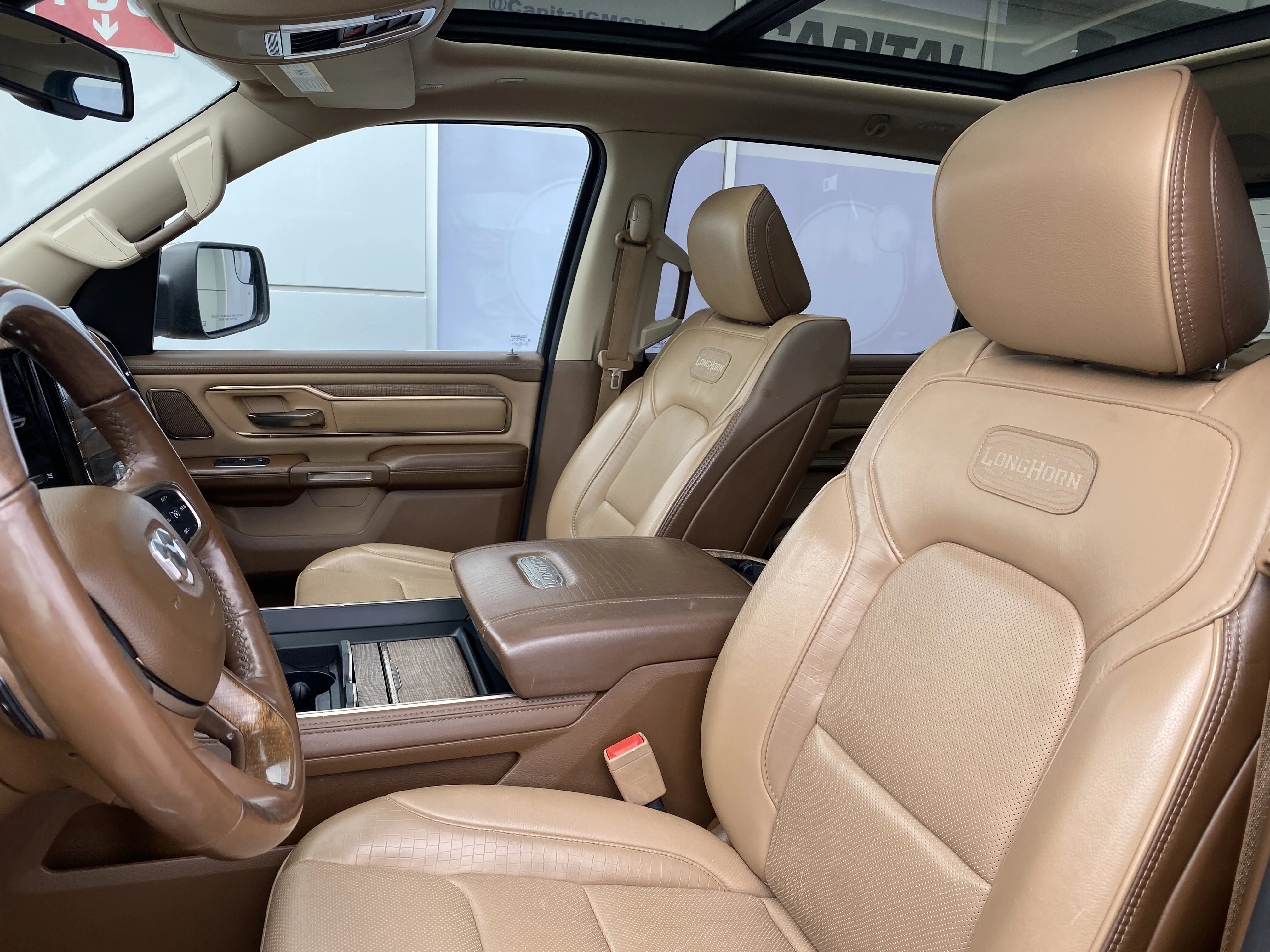 Certified Used 2019 Black Ram Laramie Longhorn * LIFTED * AIR RIDE DELETE * PANORAMIC SUNROOF * image 9