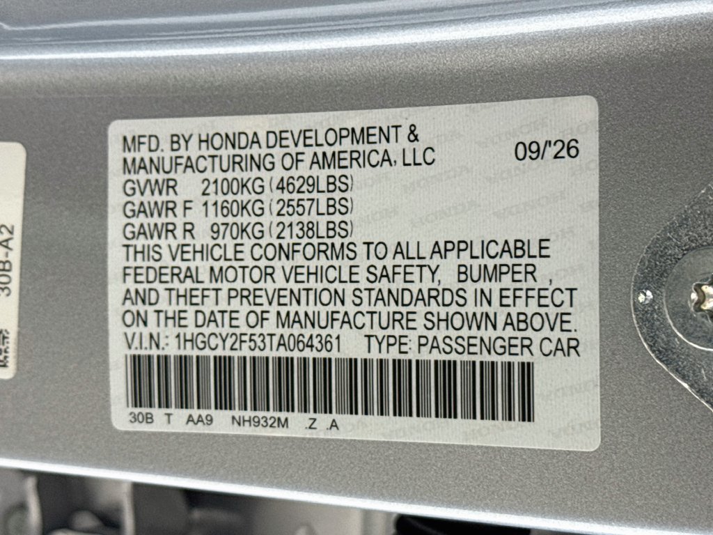 New 2026 Solar Silver Metallic Honda Sport image 33