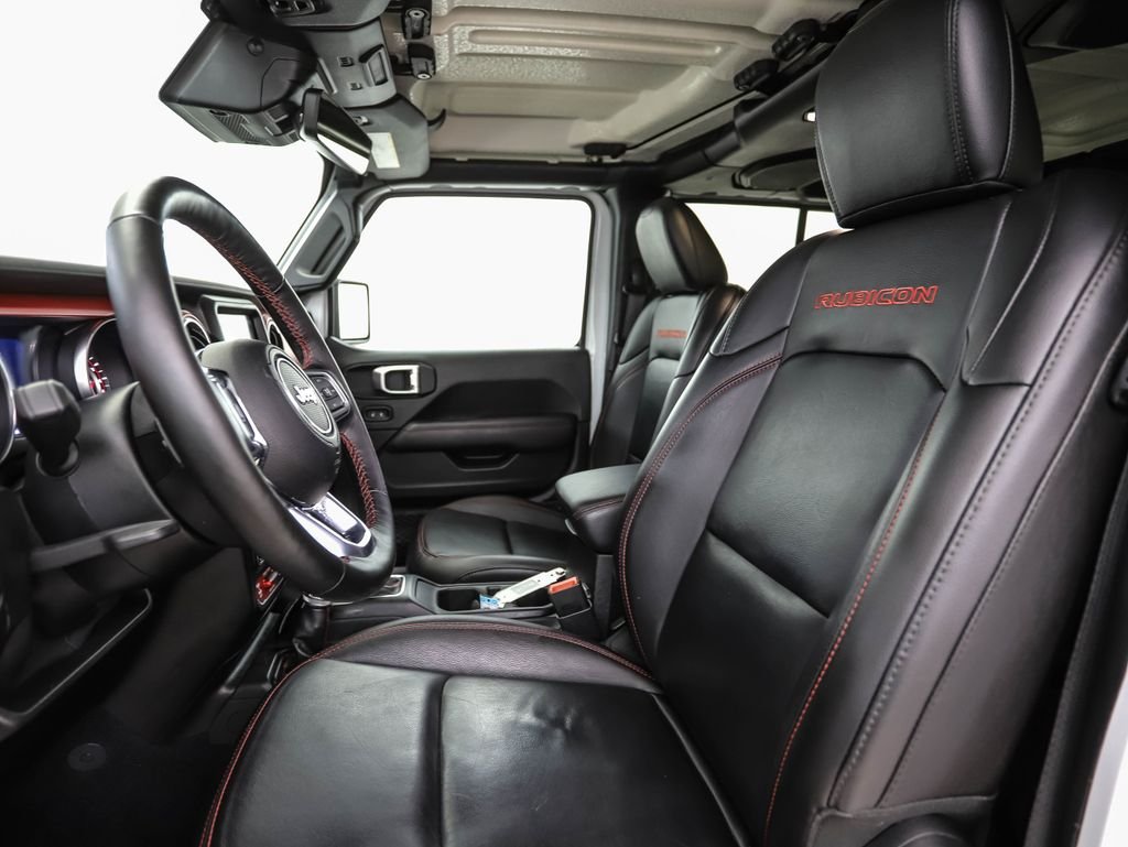 Used 2020 Bright White Clearcoat Jeep Unlimited Rubicon image 11