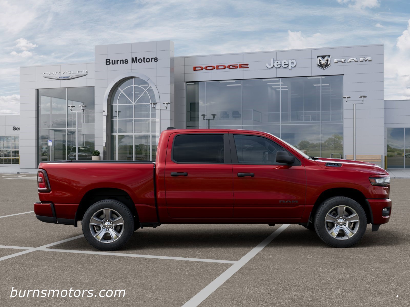 New 2026 Molten Red Pearl-Coat Exterior Paint RAM Express image 21