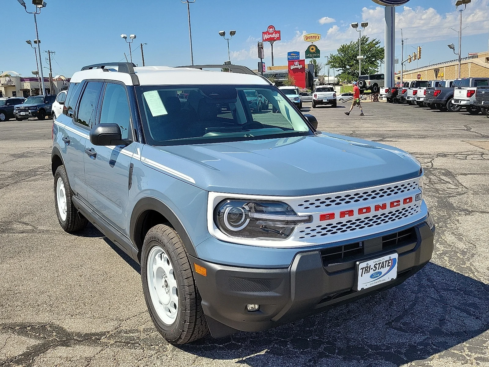 New 2025 Azure Gray Metallic Tri-Coat Ford Heritage image 6
