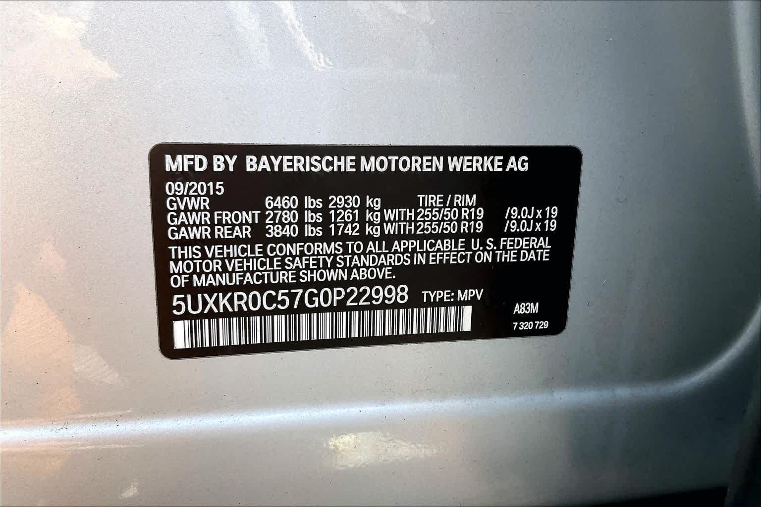 Used 2016 Glacier Silver Metallic BMW xDrive35i image 38