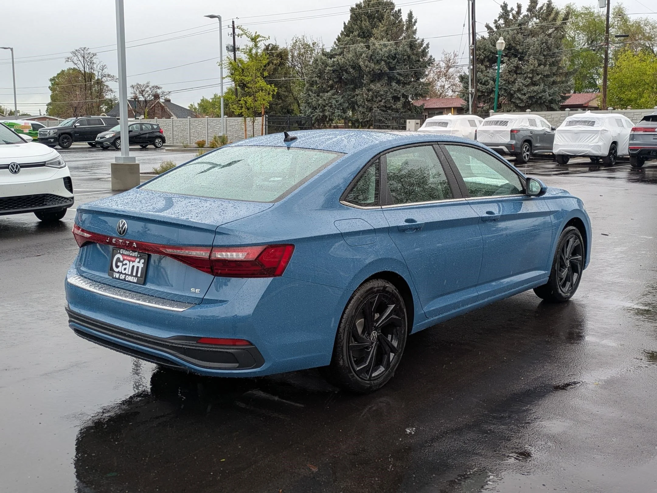 New 2026 Monterey Blue Pearl Volkswagen SE image 3