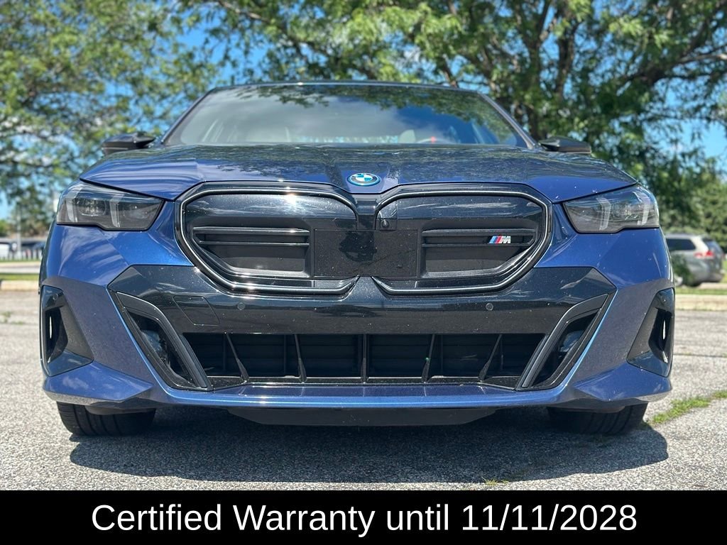 Certified 2024 BMW i5 M60 with VIN WBY43FK02RCP70851 for sale in Schererville, IN