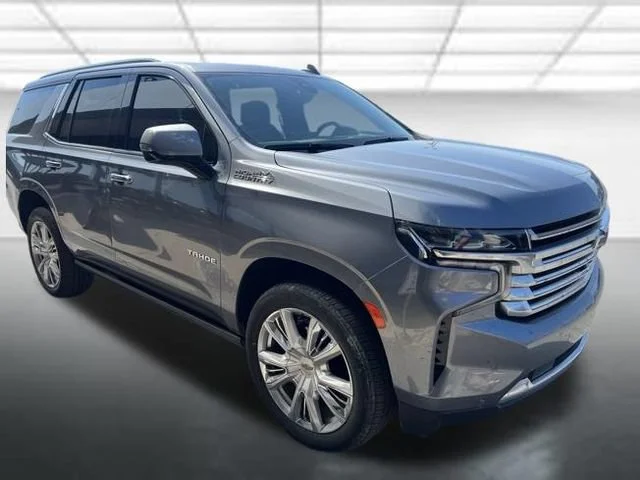 Used 2021 SATIN STEEL METALLIC Chevrolet High Country image 1