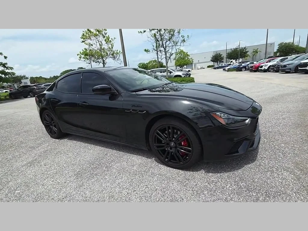 Used 2023 Nero Noctis Black Maserati Modena image 57