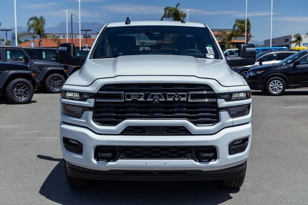 New 2026 Bright White Clear-Coat Exterior Paint RAM Big Horn Sport Appearance image 8