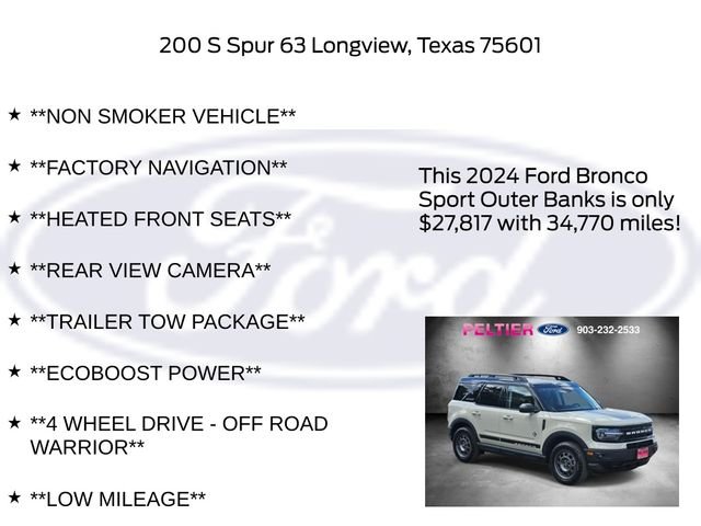 Used 2024 Beige Ford Outer Banks image 11