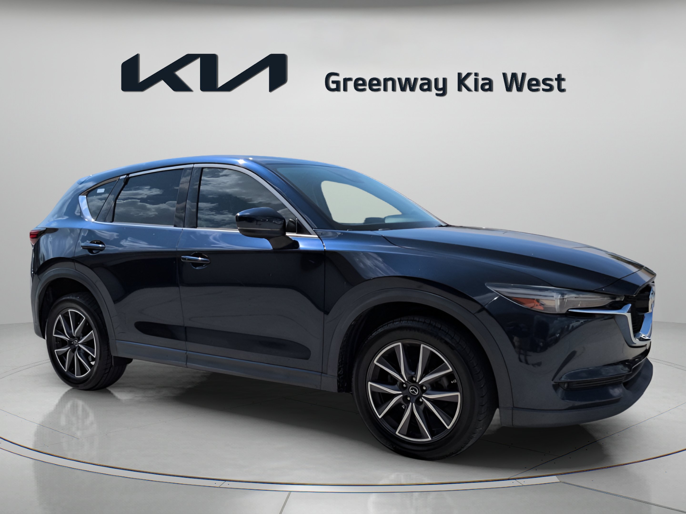 Used 2017 Deep Crystal Blue Mica Mazda Grand Select image 2