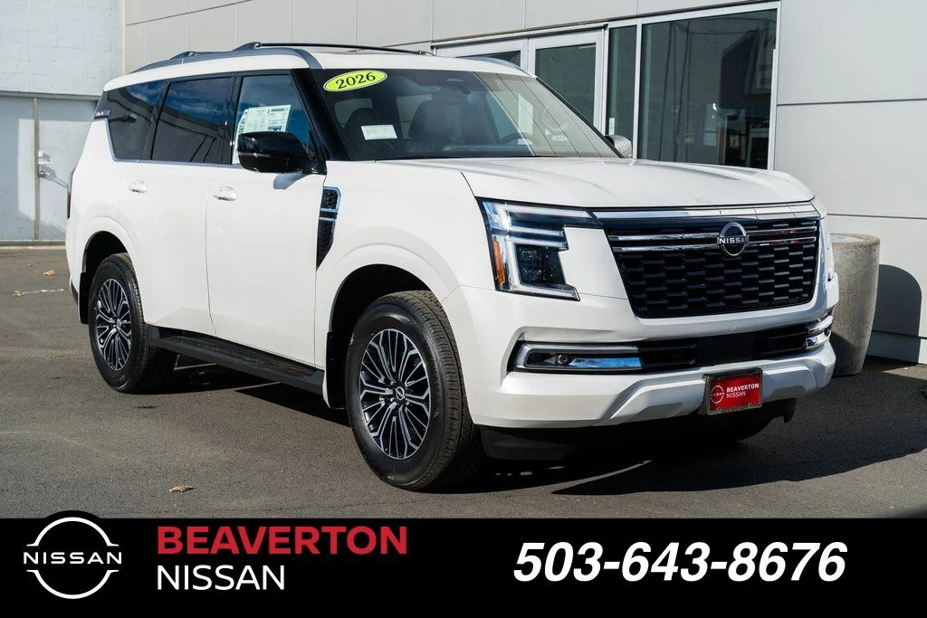 New 2026 Aspen White TriCoat Nissan Platinum image 1
