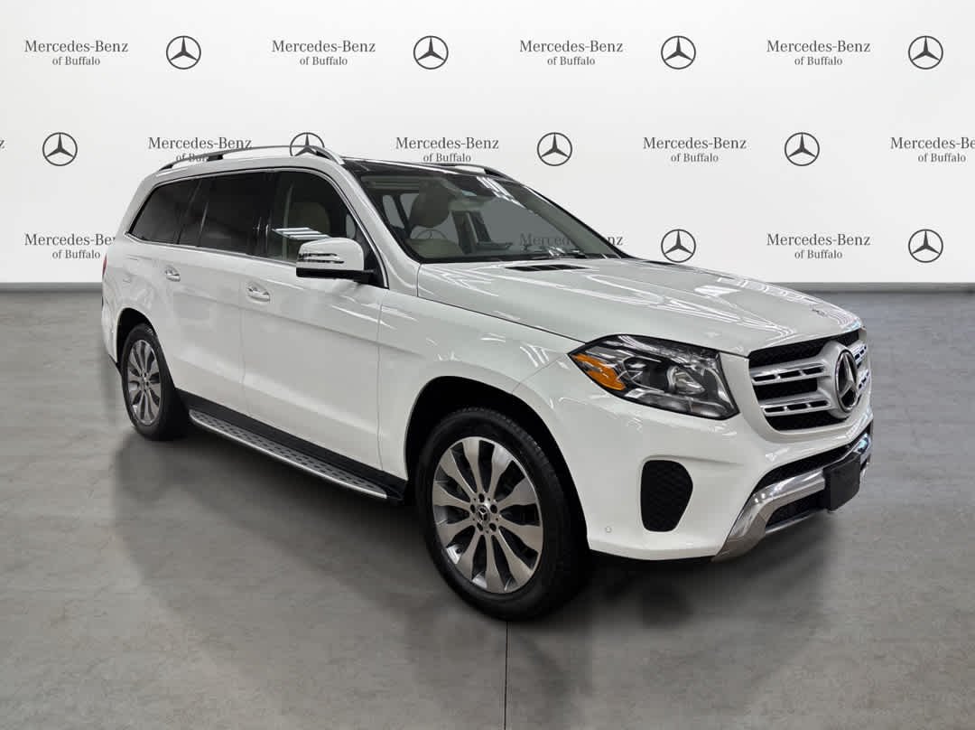 Used 2019 Polar White Mercedes-Benz GLS 450 image 3