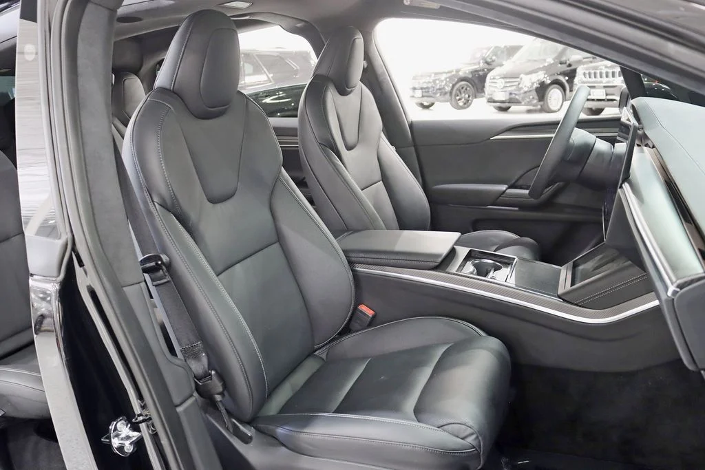 Used 2022 Gray Tesla Plaid image 31