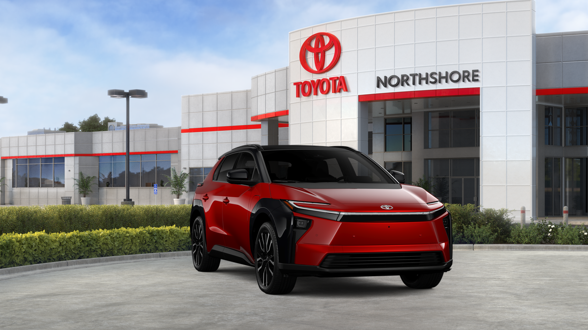 New 2027 Supersonic Red with Midnight Black Metallic roof Toyota Limited image 23
