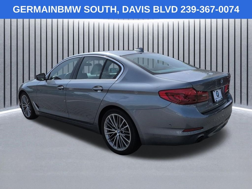 Used 2020 Bluestone Metallic BMW 530i image 7