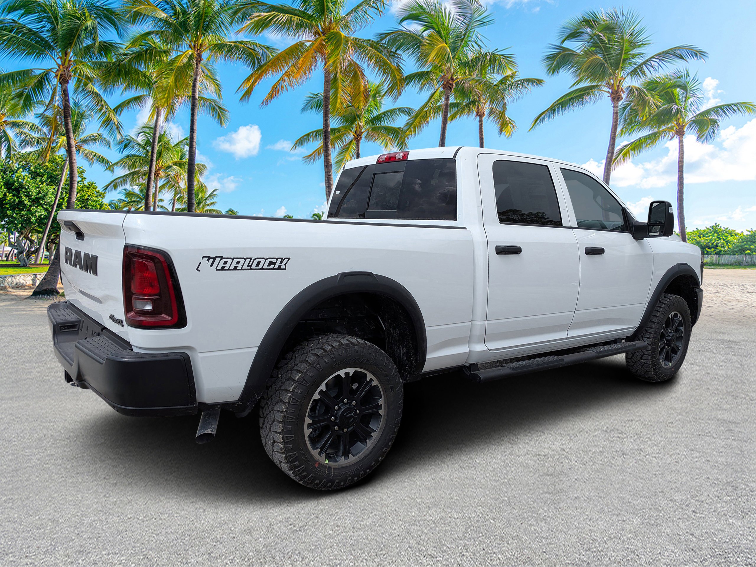 New 2026 Bright White Clear-Coat Exterior Paint RAM Warlock image 3