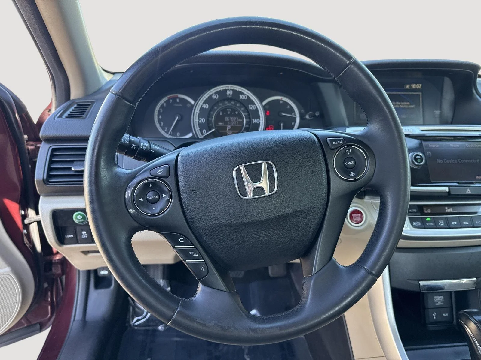 Used 2014 Basque Red Pearl II Honda EX-L image 18