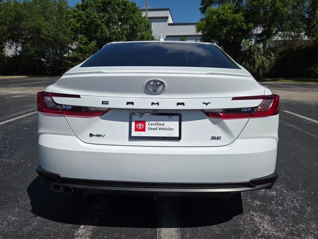 Certified Used 2025 White Toyota SE image 10