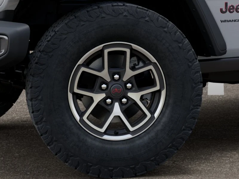 New 2025 Bright White Clear-Coat Exterior Paint Jeep Rubicon image 35
