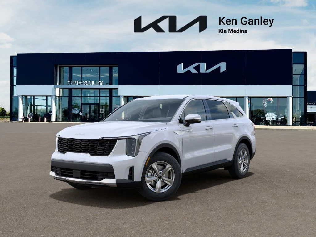 New 2026 Glacial White Pearl Kia LX image 1