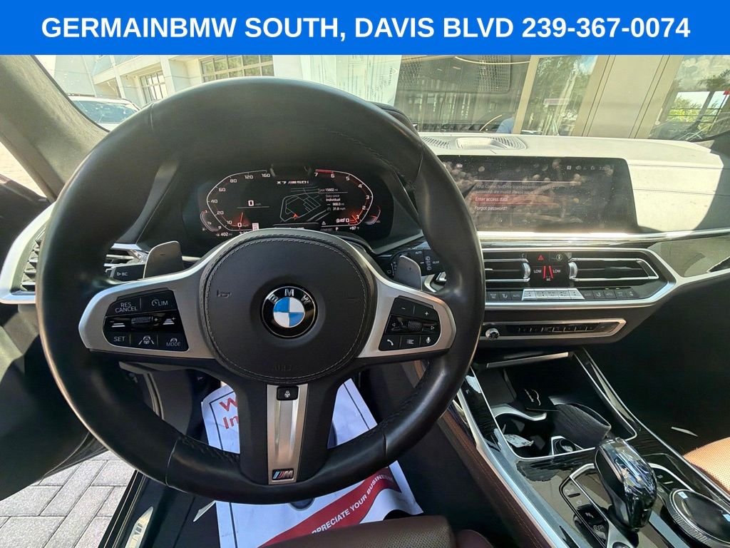 Used 2020 Gray Metallic BMW M50i image 22