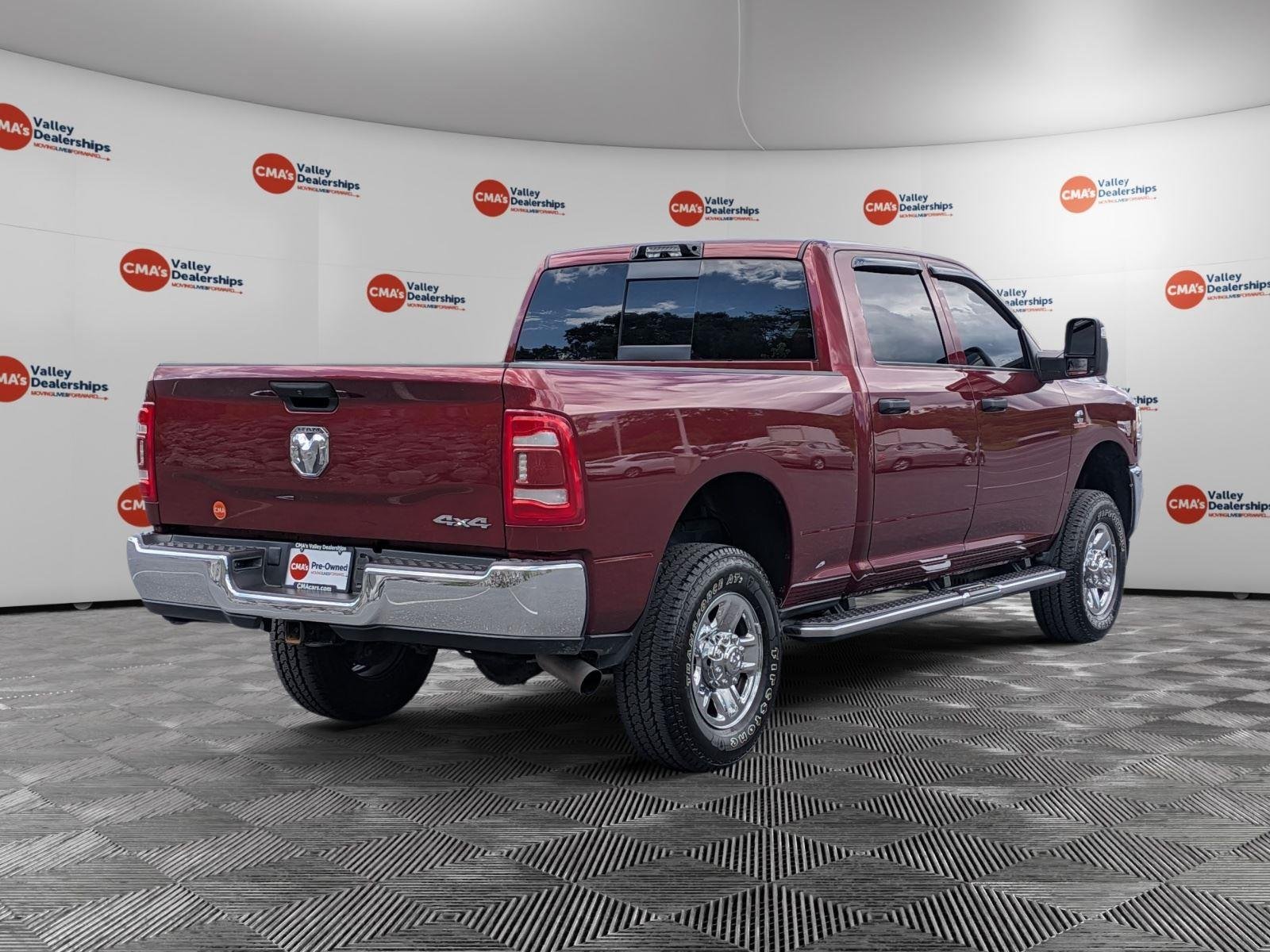 Used 2024 Delmonico Red Pearlcoat Ram Tradesman image 5