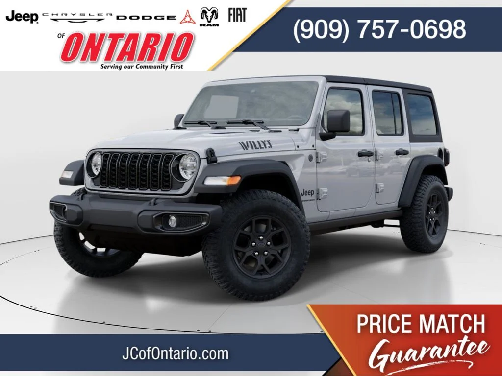 New 2026 Bright White Clear-Coat Exterior Paint Jeep Willys image 1