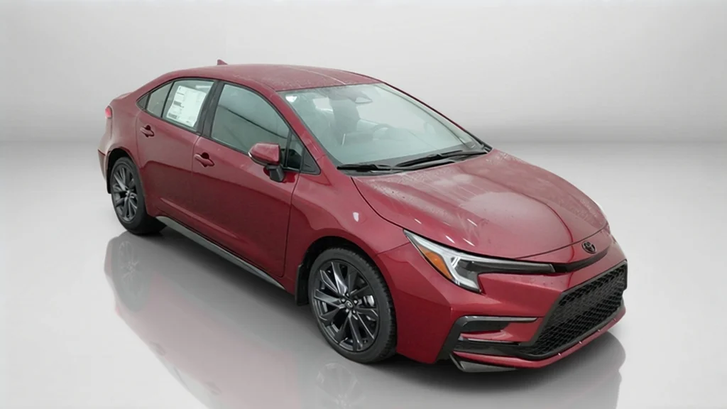 New 2027 Ruby Flare Pearl Toyota SE image 5