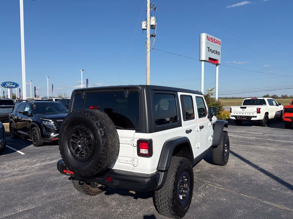 Used 2018 White Jeep Unlimited Sport S image 5