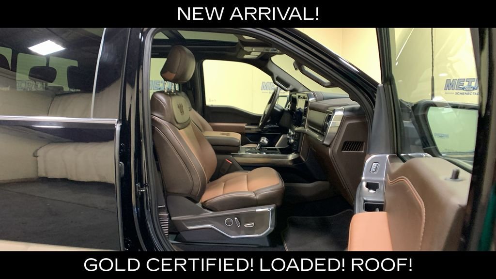 Certified Used 2025 Black Metallic Ford King Ranch image 14