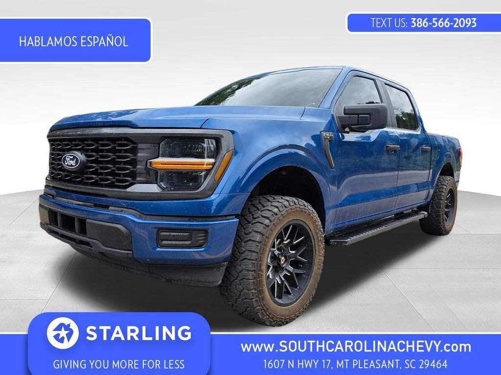 Used 2025 Blue Ford STX image 1