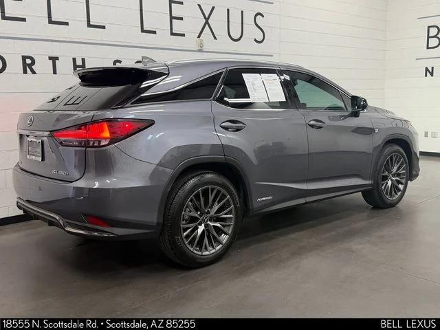 Certified Used 2022 Gray Lexus 450h F Sport image 4