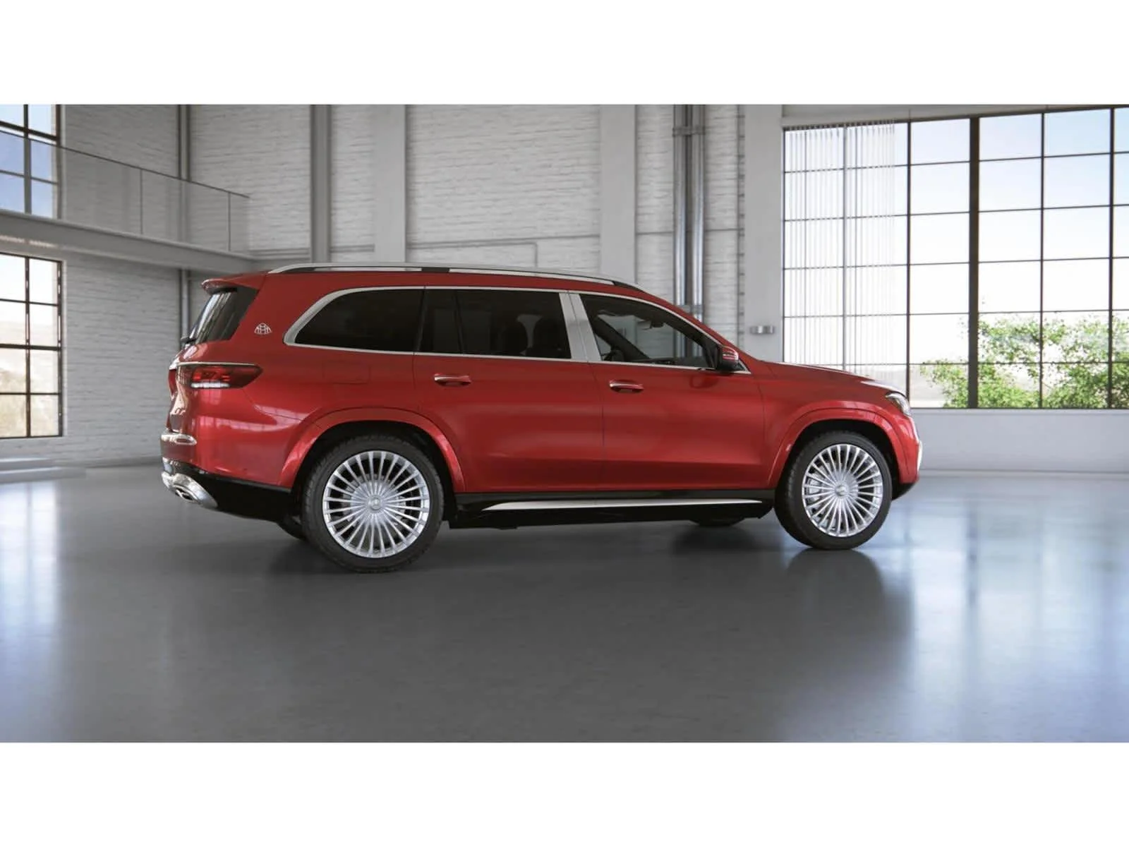 Used 2022 MANUFAKTUR Cardinal Red Metallic Mercedes-Benz Maybach GLS 600 image 18