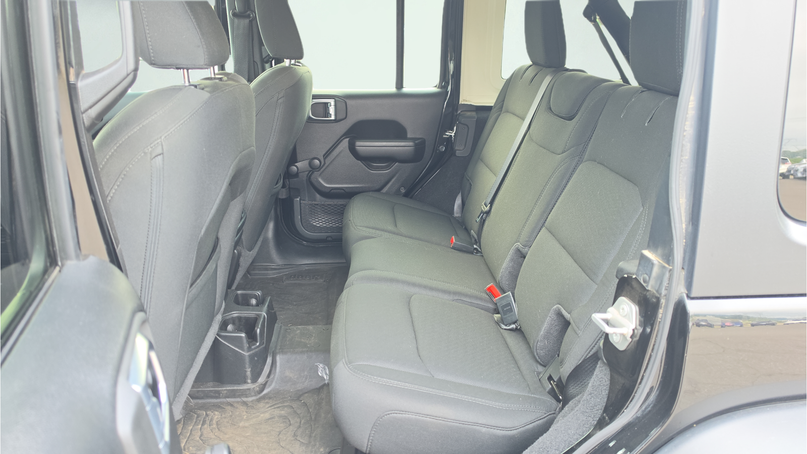 Used 2021 Black Clearcoat Jeep Unlimited Willys image 18