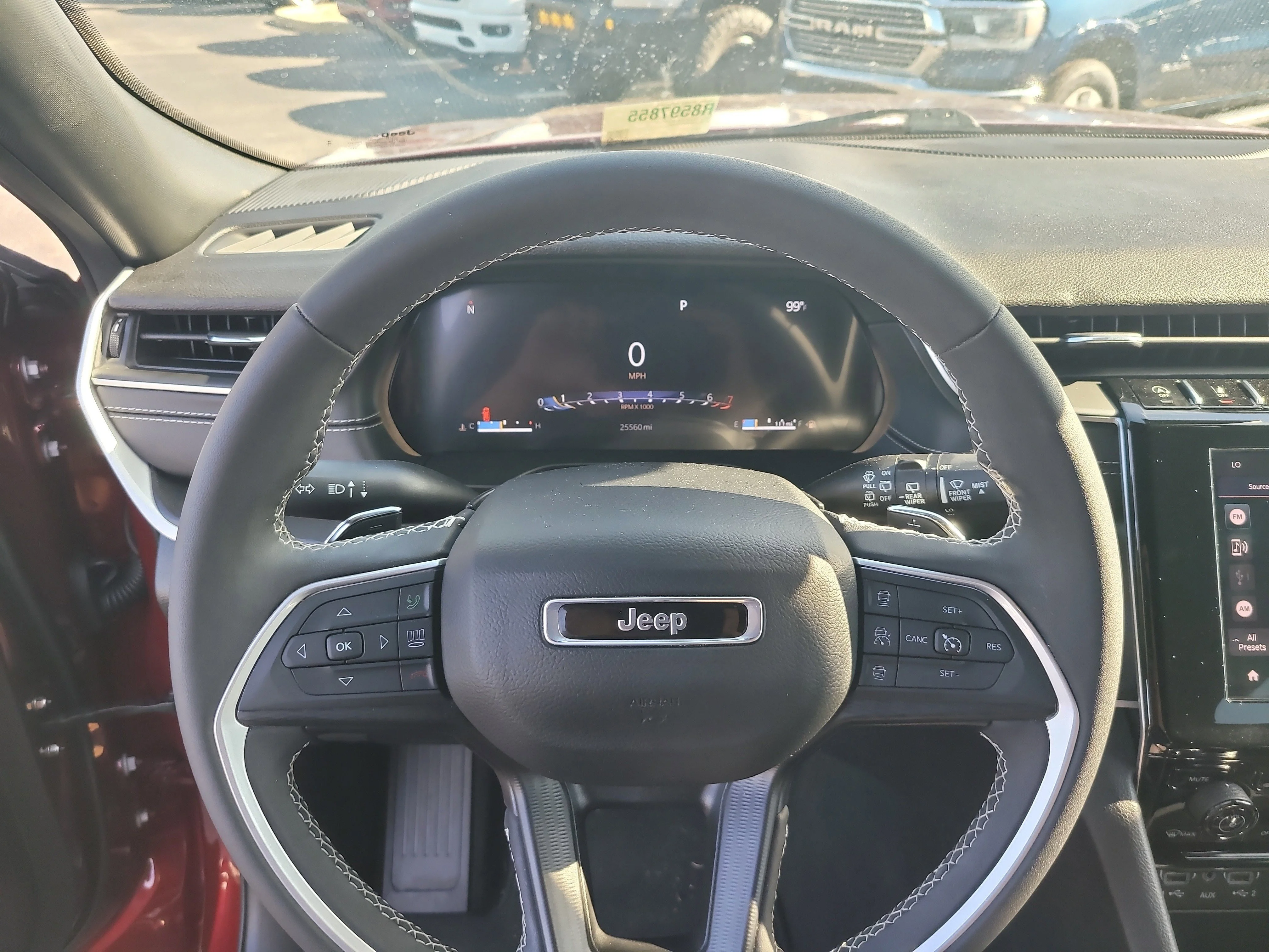 Used 2024 Velvet Red Pearlcoat Jeep Laredo image 26