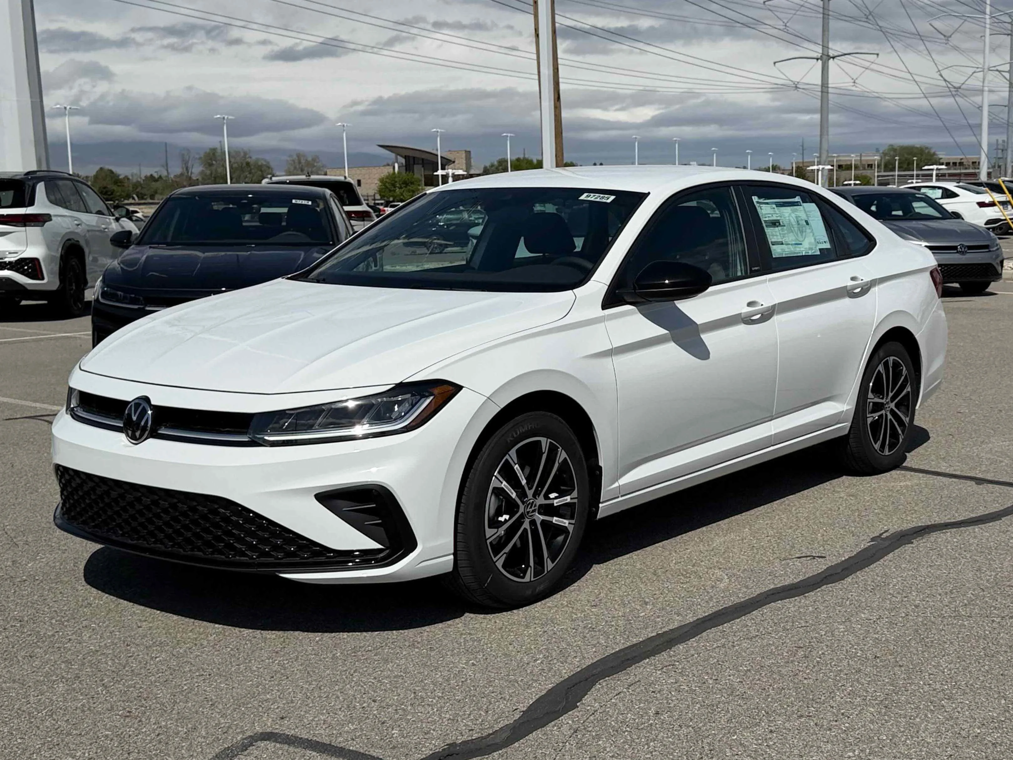 New 2026 Pure White Volkswagen Sport image 1