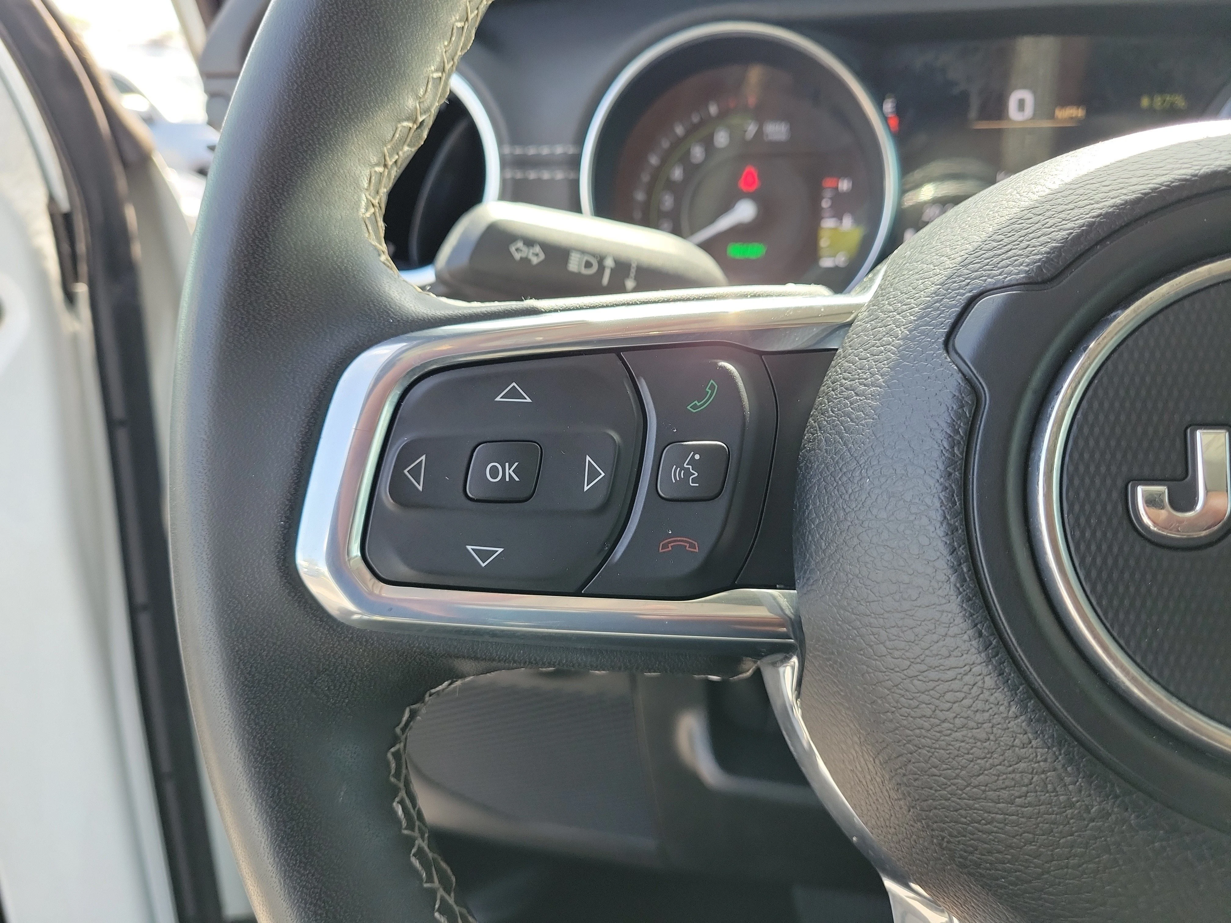 Used 2023 Bright White Clearcoat Jeep Sahara image 19