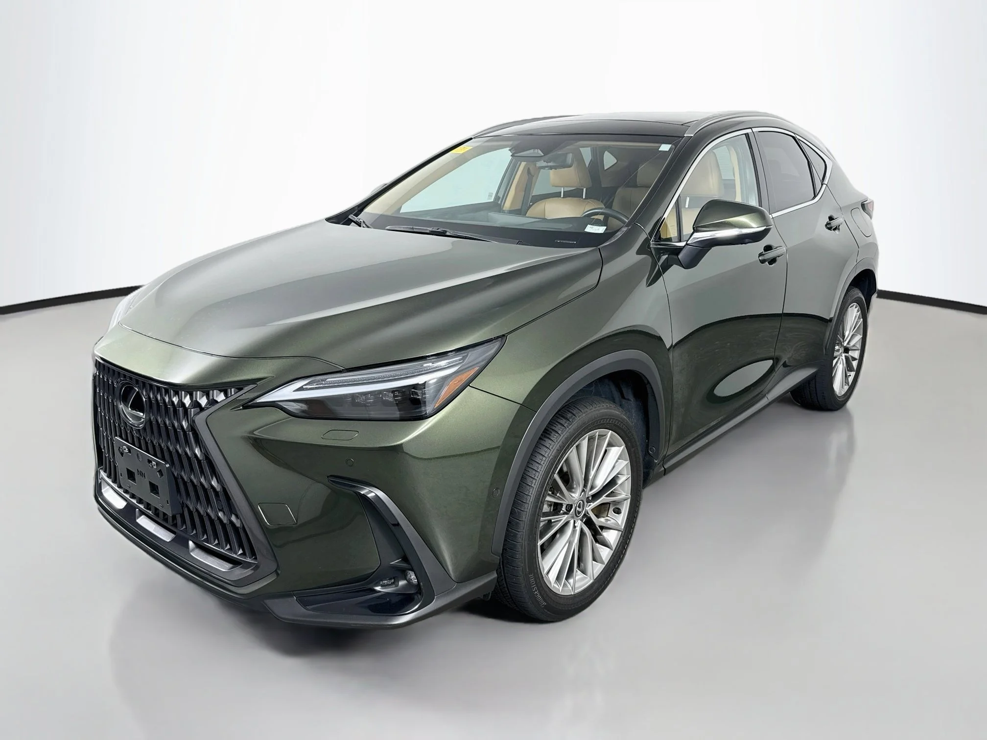 Certified Used 2024 Nori Green Pearl Lexus 350h Luxury image 3