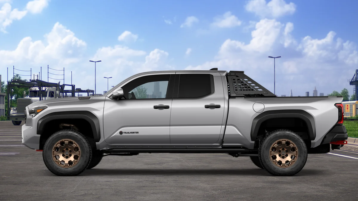 New 2026 Celestial Silver Metallic Toyota Trailhunter image 4