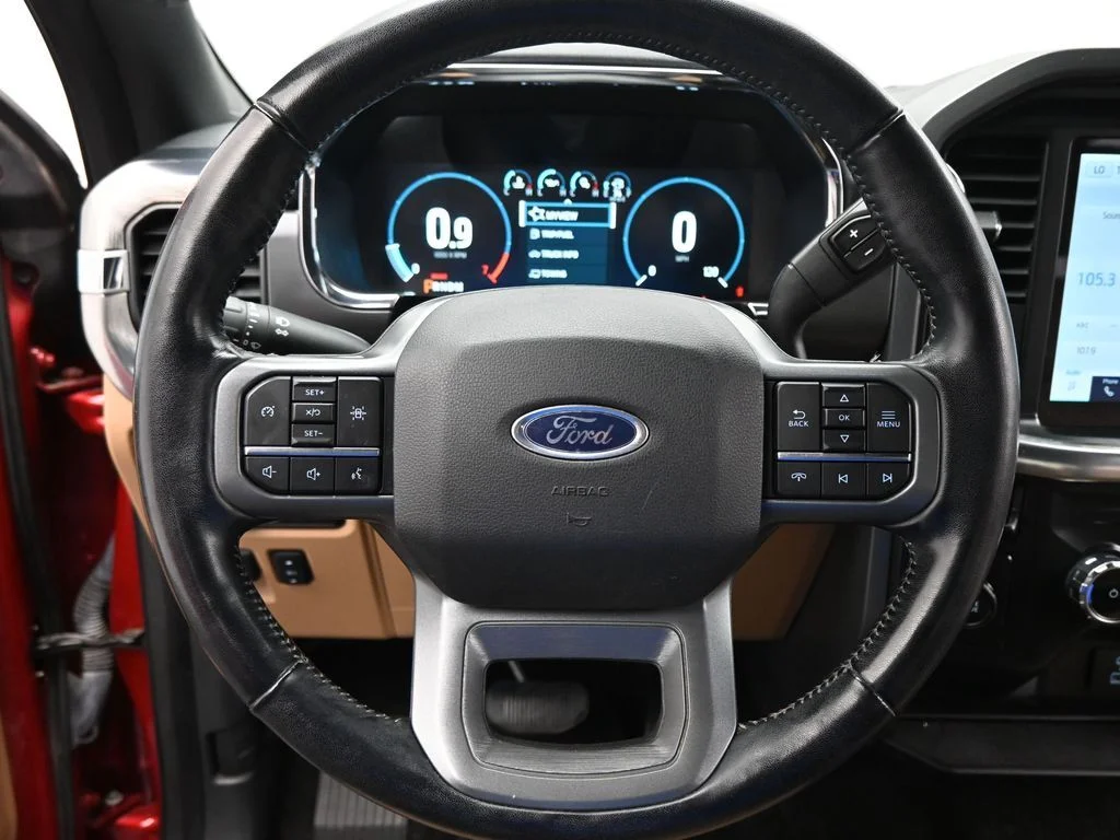 Certified Used 2022 Red Ford Lariat image 17