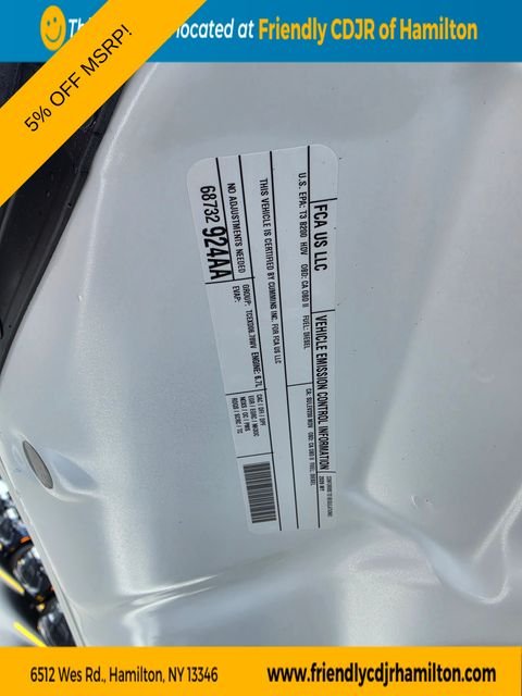 New 2026 Bright White Clear-Coat Exterior Paint RAM Big Horn image 23