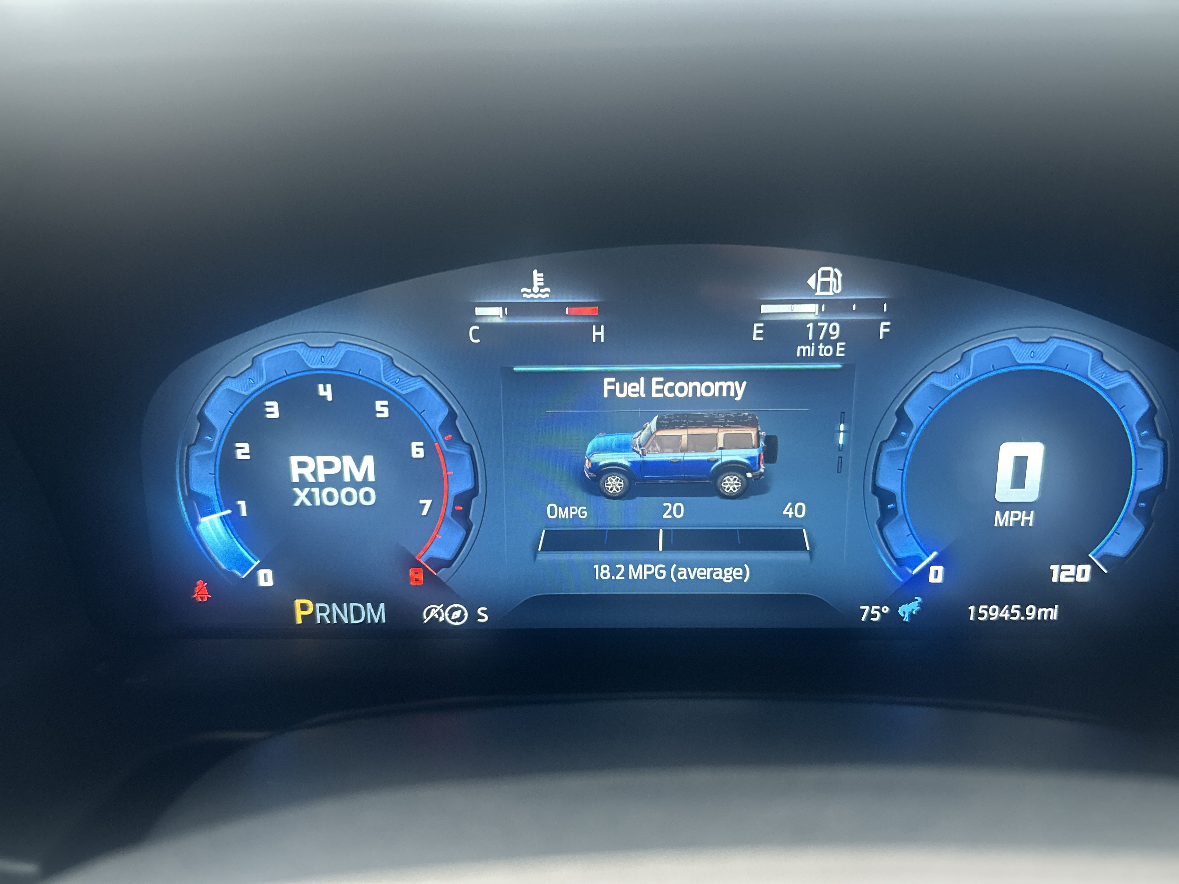 Used 2025 Azure Gray Metallic Ford Badlands image 15